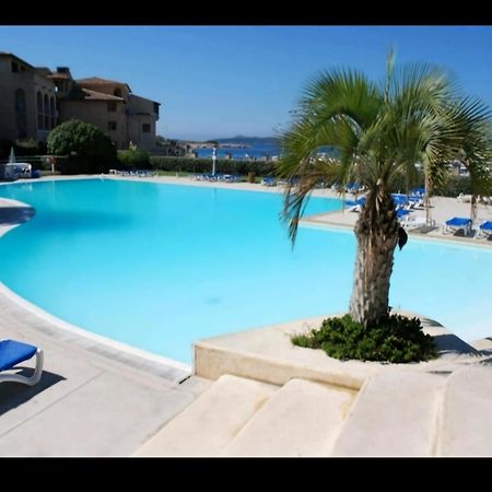 Appartement T2 - Bord De Mer - Piscine Six-Fours-les-Plages Exteriör bild