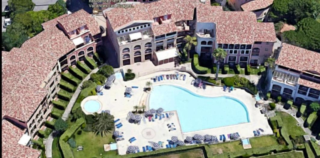 Appartement T2 - Bord De Mer - Piscine Six-Fours-les-Plages Exteriör bild